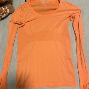 lululemon athletica Swiftly Tech Orange LS